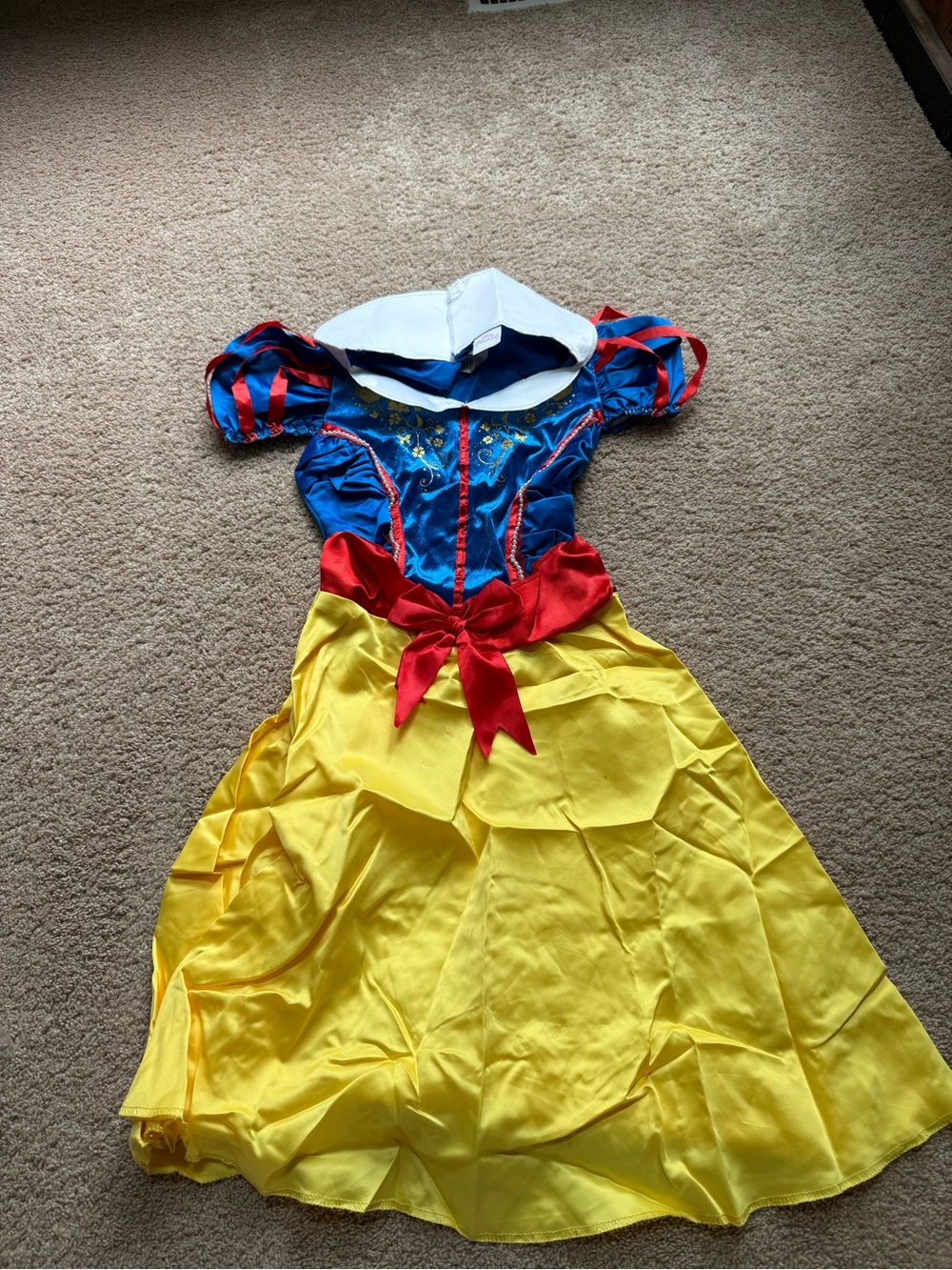 Disney Blue, Yellow and Red Princess Costume Dress